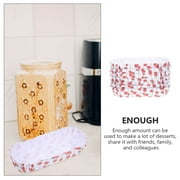 200 Pcs Disposable Cups and Food Trays, Oval Paper Plates, Hot Dog Wrappers for Parties and Events