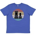 thumbnail image 3 of Inktastic Chess Player Retro Sunset Youth T-Shirt, 3 of 5