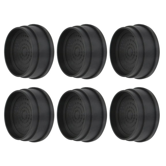 6Pcs Heavy Duty Bed Lifts Risers With Rubber Pad Stackable Bed Risers Nonslip Adjustable Bed Furniture Risers Enduring