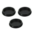 thumbnail image 1 of Uxcell 3 Pcs Tapón de Silicona en Forma de T, Diámetro 80 mm/3.15 Pulgadas, Tapón de Silicona Impermeable Reutilizable para Sellar Agujeros Redondos en Equipos de Tuberías, Negro, 1 of 7