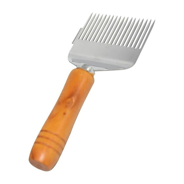 Exprimidor de miel, 17 púas, herramienta profesional portátil para extraer miel, suministros para apicultor, tenedor de apertura, tenedor para