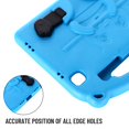 thumbnail image 6 of Dteck Kids Case with Shoulder Strap for Samsung Galaxy 2020 Tab A7 10.4" (Model SM-T500/ T505/ T507), Lightweight EVA Shockproof Kickstand Handle Cover Kids Friendly Super Protective Case, Blue, 6 of 6