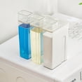 thumbnail image 5 of 1000ML White Refillable Empty Bottle for Laundry Detergent, Fabric Softener & Shower Gel - Large Capacity Bulk Storage Container with Free English Stickers, Versatile for Home & Commercial Use,, 5 of 5