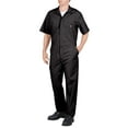 thumbnail image 1 of Dickies Mens FLEX Short Sleeve Coveralls, S, Black, 1 of 1
