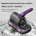 thumbnail image 5 of Mattress Vacuum Cleaner,Handheld Bed Vacuum Cleaner with Light,Dust Mite,Cordless Vacuum for Mattress,Sofa,Hair,Carpets, 5 of 10