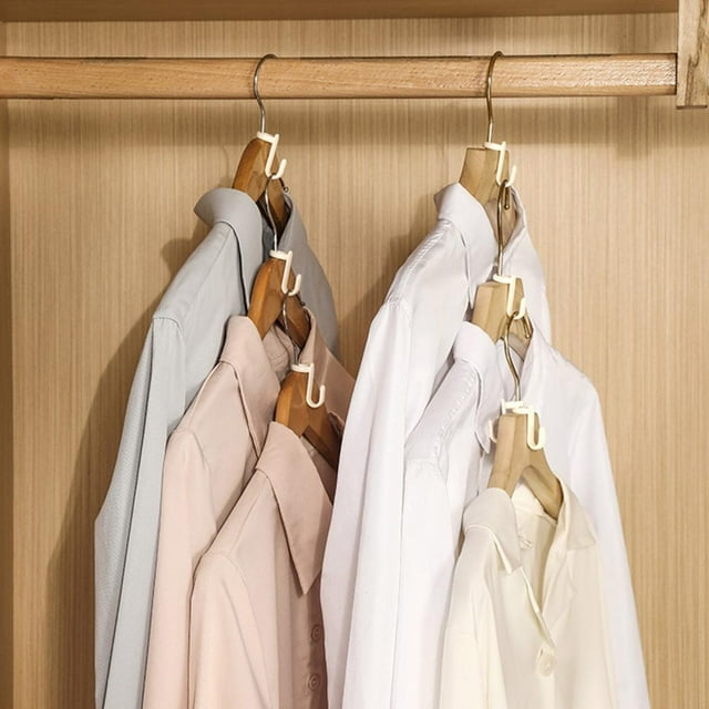 Feltree Hanger Connection Hook Dormitory Wardrobe Series Cabinet Hanger Household Multifunctional Stackable Hook
