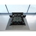 thumbnail image 4 of Mandala Juego de Funda Nórdica Bohemia Colcha Negra, Ropa de Cama de Dormitorio con Funda de Almohada, 4 of 4