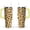 Yellow-3, variant on 40oz Fashion Leopard Pattern Stainless Steel Flip Straw Tumbler Spill Proof Travel Cup Double Wall Vacuum Insulated Coffee Mug with Top Handle