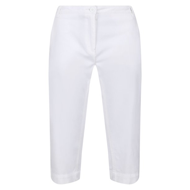 Regatta - Pantalones Capri Bayla para Mujer (Blanco)