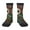3 Black, variant on Boho Owl Print Kids Socks For Boys Girls,Grip Crew Socks with Non Slip,Lightweight Stretch Crew Socks,Toddlers Crew Boot Socks