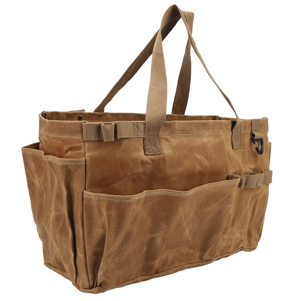 Bolsa de lona impermeable resistente al desgaste gran capacidad cómoda bolsa de lona para acampar Bling Bling