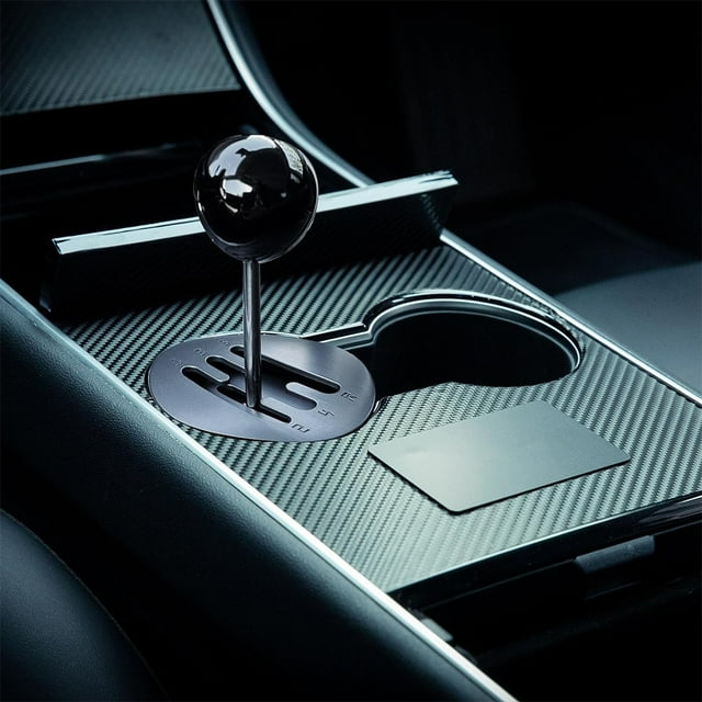 Becaristey Timeless Style Ornament Handcrafted For Model 3 Y Car Stylish Shifter Rocker Toy 1Set
