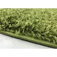 thumbnail image 2 of New Shaggy Collection Solid Color Shag Rug Different Color Options Available (Green, 3'3"x10' Runner), 2 of 2