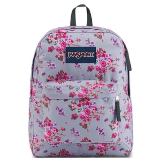 JanSport Cross Town School Backpack, 8 Bit Cherries, Padded Panel