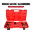 thumbnail image 4 of THORMN Ensemble de 9 Pcs pour Trous Aveugles, Marteau Coulissant, Pilote, Extracteur de Roulement Interne, Kit de Retrait, Kits Professionnels Durables, 4 of 6