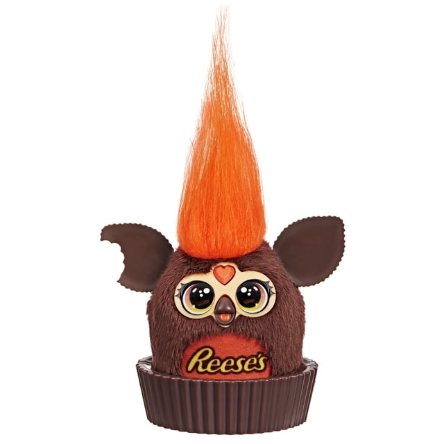 FURBY Furblets REESE'S Peanut Butter Cup Mini Peluche electrónico de 3 pulgadas, juguetes de dulces para niños 6
