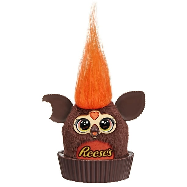 FURBY Furblets REESE'S Peanut Butter Cup Mini Peluche electrónico de 3 pulgadas, juguetes de dulces para niños 6