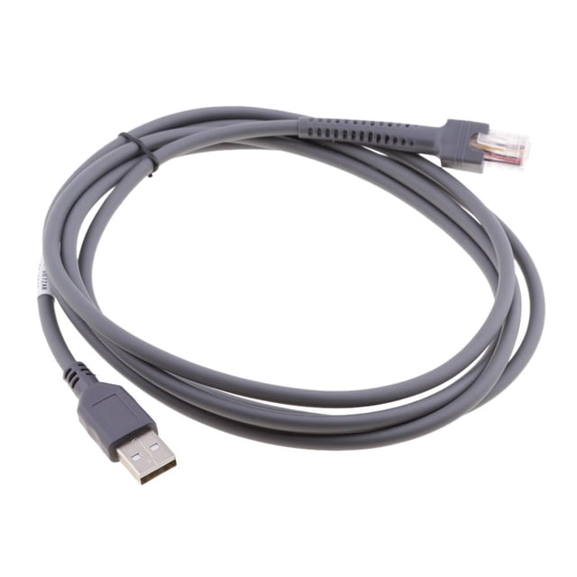 1 Pieza Cables USB con Escáner de LS2208 3408 4278 7808 M2007 de Barras Symbol