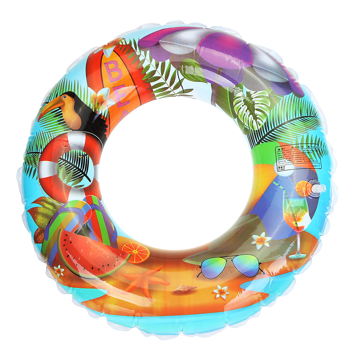 Details about   Bright Orange Round Splash Ring Toy For Party Swimming Pool 