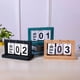 thumbnail image 5 of Advancent Calendario perpetuo de madera de bambú, amarillo, respetuoso con el medio ambiente, decoración de fotografía, calendario perpetuo, Decoración del hogar, 5 of 6