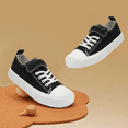 thumbnail image 4 of Toddler Shoes for Girls Boys Low Top Kids Canvas Sneakers Classic Adjustable Strap Casual Shoes Comfy Fashion Running Walking Sneaker Indoor Outdoor, 4 of 6