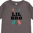 thumbnail image 4 of Inktastic Lil Bro Boys Native Arrow Brother Boys Long Sleeve Toddler T-Shirt, 4 of 5