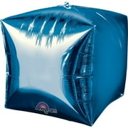Burton & Burton 15" Cubez Blue Ultrashape Balloon