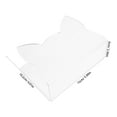 thumbnail image 2 of PTOOTP Acrylic Mail Organizer Transparent Desktop Document Holder Space-Saving Office Desk File Sorter, 2 of 8
