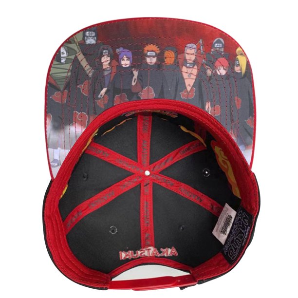 Gorra Naruto Akatsuki Placa Metal Cloud, Negro/ Rojo, 57cm  display picture 1