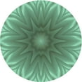 thumbnail image 1 of Ahgly Company Indoor Round Patterned Algae Green Area Rugs, 8' Round, 1 of 1