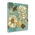 thumbnail image 2 of Tangletown Fine Art 'Sophias Flowers I - Blue' Print on Canvas, 2 of 2