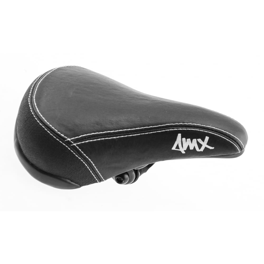 Cionlli AMX BMX Bike Saddle Seat w/Clamp Black NEW