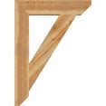 thumbnail image 3 of Ekena Millwork 6"W x 32"D x 44"H Traditional Slat Rough Sawn Bracket, Western Red Cedar, 3 of 4