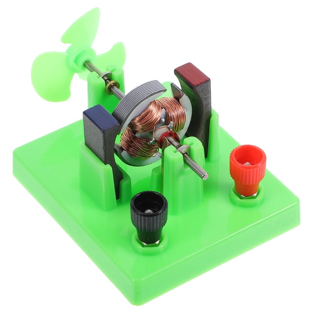 2Pcs Dc Electrical Motor Model With Motor Experiment Function Open Design Style Physics Classroom Tool 1 Set