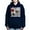 Navy, variant on CafePress - Alaskan Klee Kai Christm - Pullover Hoodie, Classic & Comfortable Hooded Sweatshirt