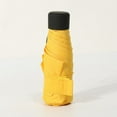 thumbnail image 1 of portátil a prueba 5 Parasol de viaje compacto plegable , Amarillo Yinane sombrilla portátil unisex, 1 of 8