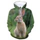 thumbnail image 3 of Sudadera con capucha con estampado 3D de animales, linda sudadera con patrón de conejo, sudadera deportiva informal de manga larga para hombres y mujeres, sudaderas con capucha para niños de otoño, 3 of 5