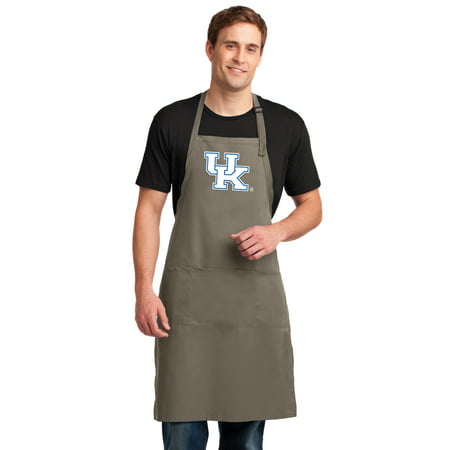 LARGE Kentucky Wildcats Mens Apron or Womens University of Kentucky Aprons Barbecue Tailgating Kitchen or Grilling Extra