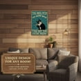 thumbnail image 6 of Specollect 4 Pcs Funny Cat Metal Sign Wall Decor, Humorous Tin with Vintage Finish, Rustic Home Office Bar Kitchen Living Room Wall Art, 6 of 9