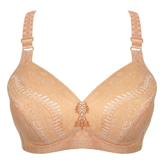 XIAfhje Bras Women Sale Promotion Push Up No Underwire Padded Lift Up Lace Full Coverage Everyday Comfort Bra High Support for Large Bust