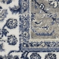 thumbnail image 7 of Nourison Cyrus Persian Vintage Ivory/Navy 2'6" x 4' Area Rug, (3' x 4'), 7 of 7
