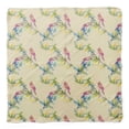 thumbnail image 4 of Bimba White Bulbul Bird Pure Silk Printed Head Bandanas Summer Neck Wrap Scarf 40 x 80 Inches, 4 of 6