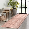 thumbnail image 3 of Well Woven Medusa Khalo Modern Moroccan Coral 2'7" x 9'10" Runner Indoor Outdoor Rug, 3 of 7