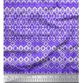 thumbnail image 1 of Soimoi Rayon Fabric Aztec Geometric Printed Craft Fabric by The Yard 56 Inch Wide, 1 of 1