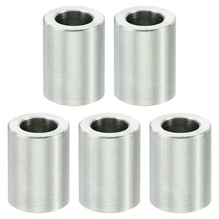 

M4 Stainless Steel Spacers 5 Pcs Metal Spacer Stainless Steel 4.1mm ID x 7mm OD x 10mm L Screw Standoff