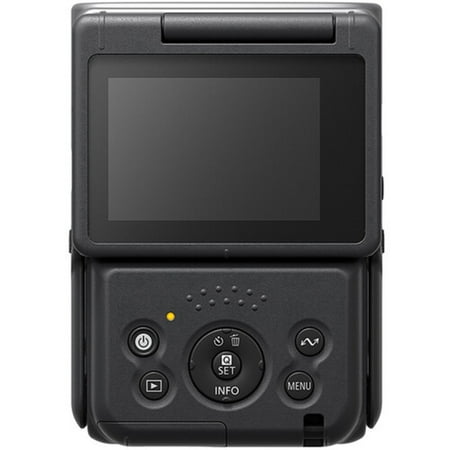 Canon - PowerShot V10 4K Video 20.9-Megapixel Digital Camera for Vloggers and Content Creators - Silver
