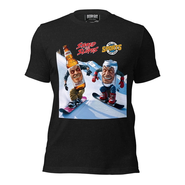 t-shirt Unisexe Shred The Slopes