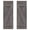 Dark Grey, variant on Wood Shutters for Wall Decor, Reclaimed Wood Board and Batten with Z-Shaped Bar, Exterior & Interior Rustic Farmhouse Window Shutters for Living Room, Dining Room, Porch, Light Brown