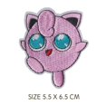 thumbnail image 1 of Parche de tela de Pokémon, pegatinas para ropa de Pikachu, parches bordados para coser, apliques para planchar en ropa, decoración de ropa DIY de dibujos animados, 1 of 4