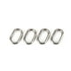 thumbnail image 2 of OKBY Anillos divididos ovales Anillos divididos de Pesca 100 Piezas Anillos divididos ovales de Acero Inoxidable Conector Giratorio de Aparejos de Pesca de Carpa(9 * 15mm), 2 of 5